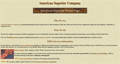 Desktop Screenshot of americansuperior.com
